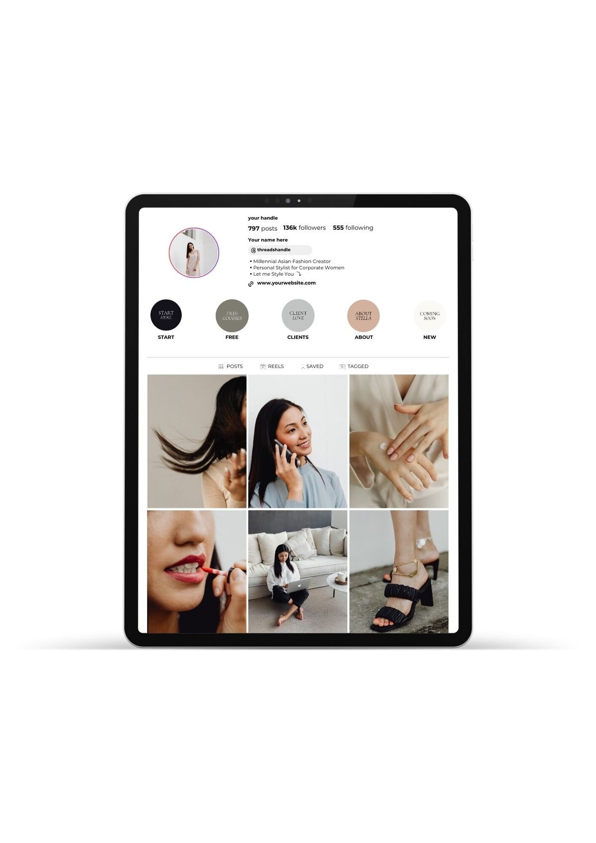 Feed planner tablet