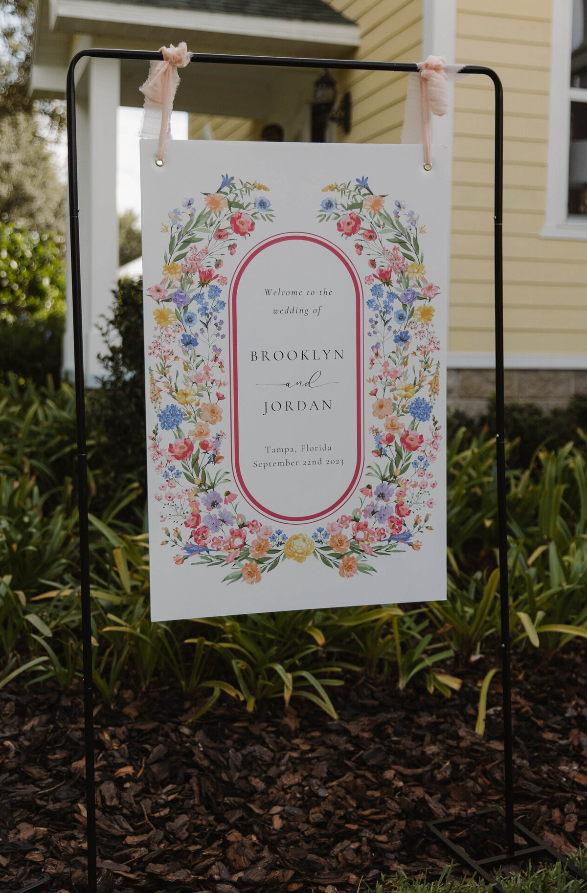 Colorful Backyard Wedding Inspiration - The Olive Tree Weddings-08