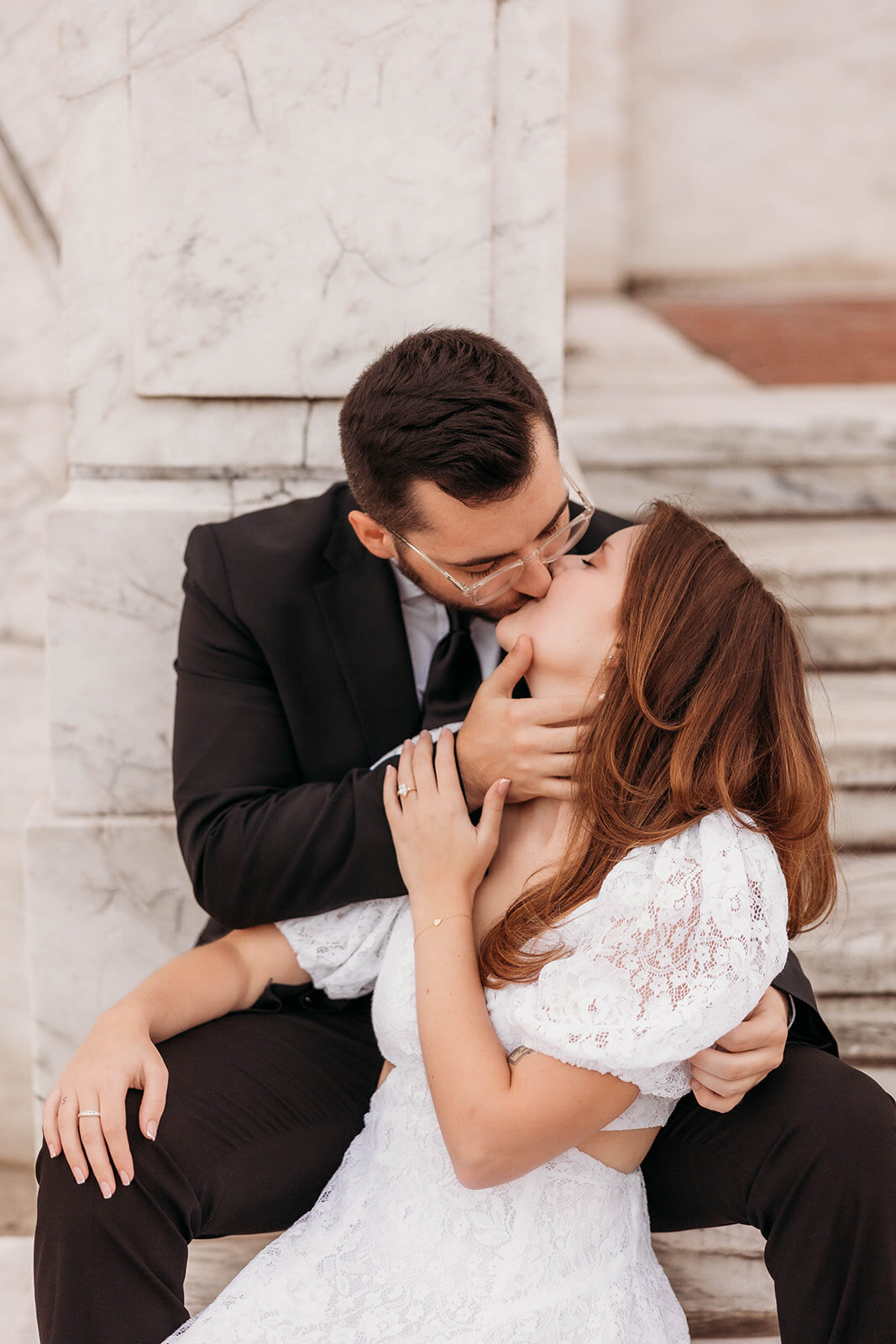 DIA Detroit Institute of Arts Engagement Session Detroit Michigan K. E. Rogers Photography-131