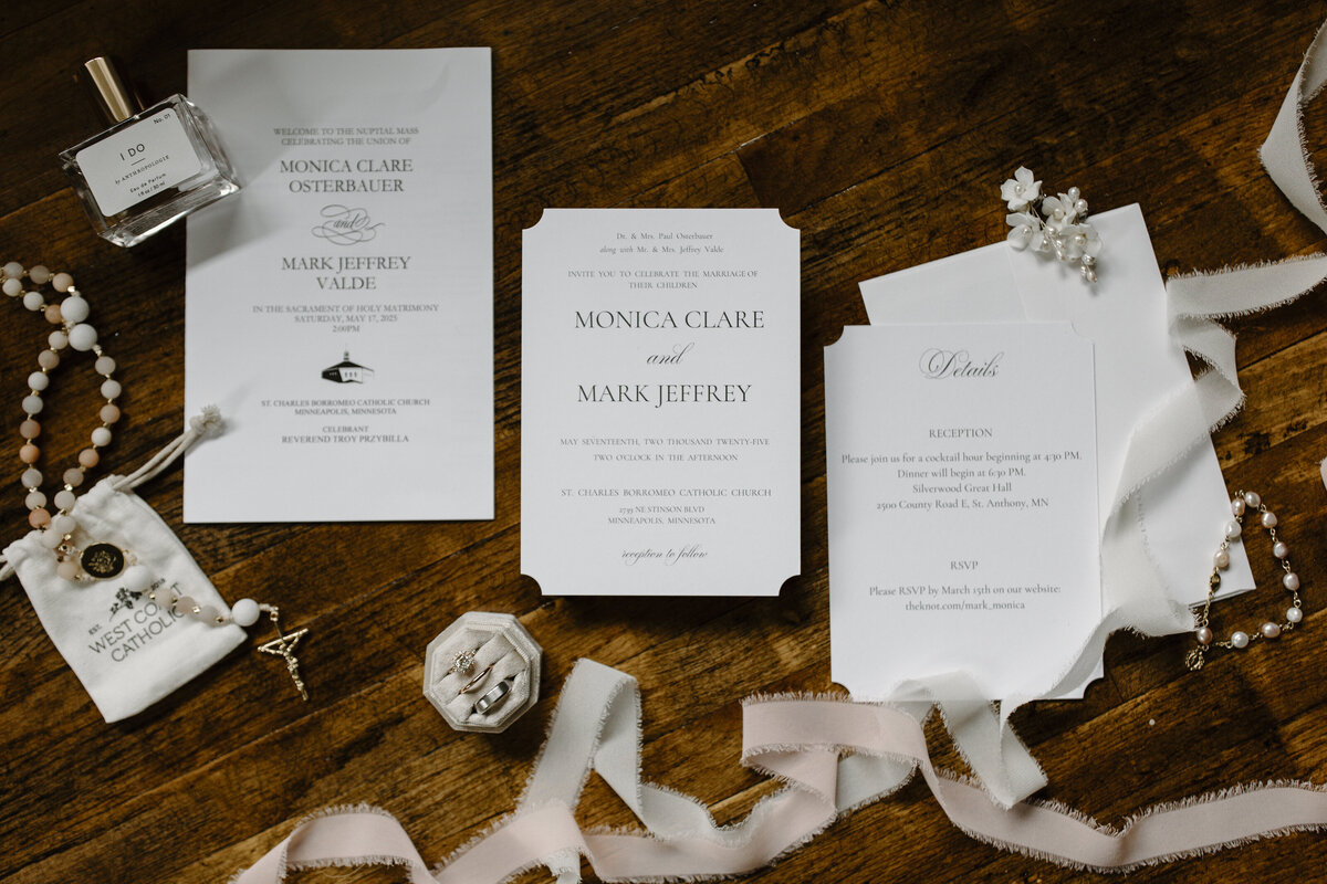 Wedding Details for your Flat Lay