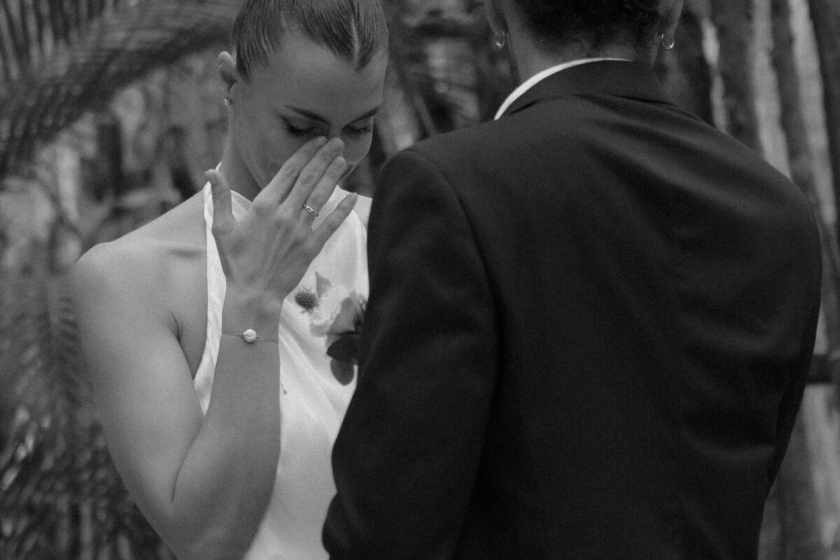 Couple getting married in Sayulita Mexico