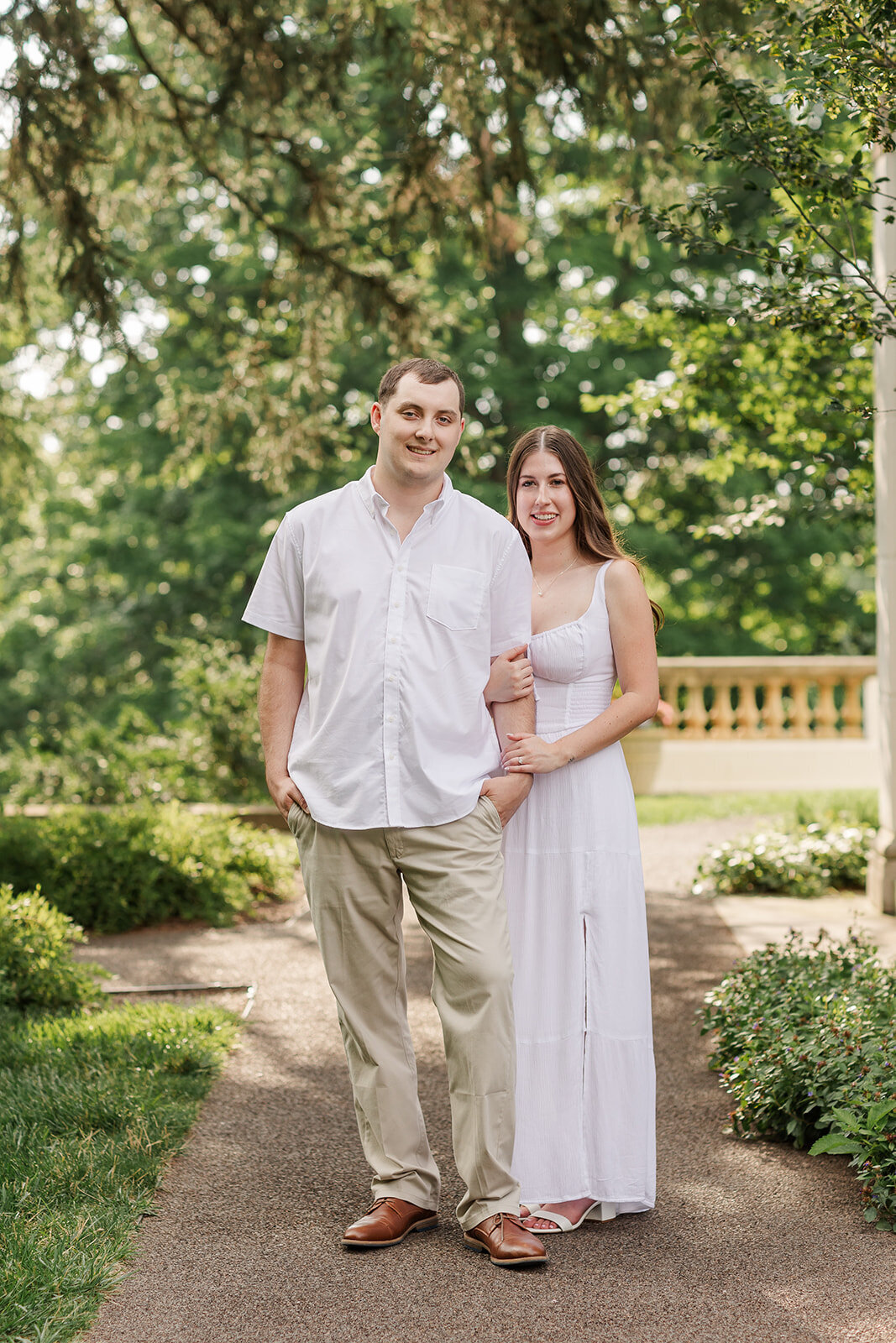 Alexis Fox Photography + Indianapolis + Indiana + Engagement Session + Newfields (2 of 37)