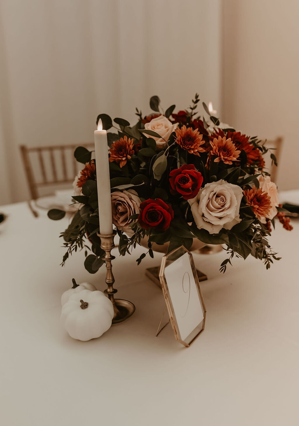 19 - Rialto Theatre Wedding Reception Centerpiece - Tampa Bay Wedding Planner