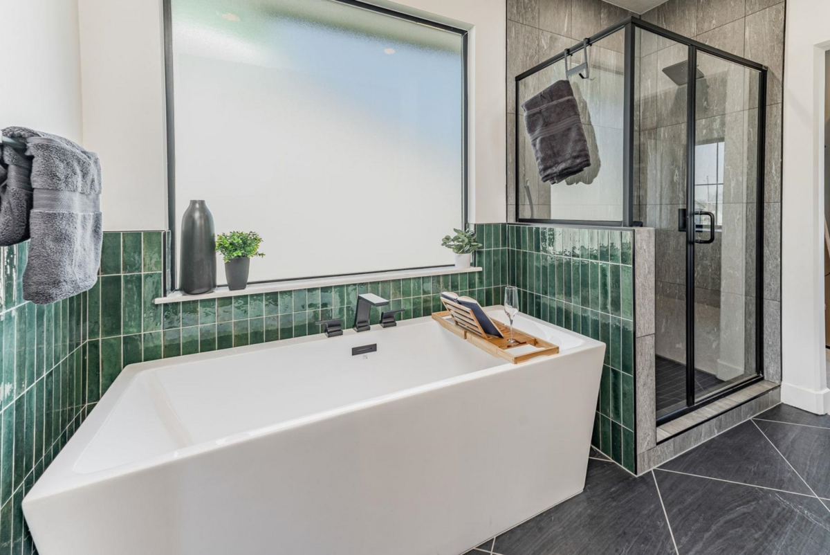 Bathroom Design completed in Wichita, KS