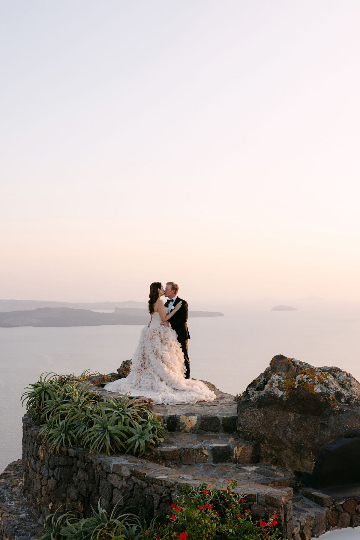 wedding in santorini greece aenaon hotel 61