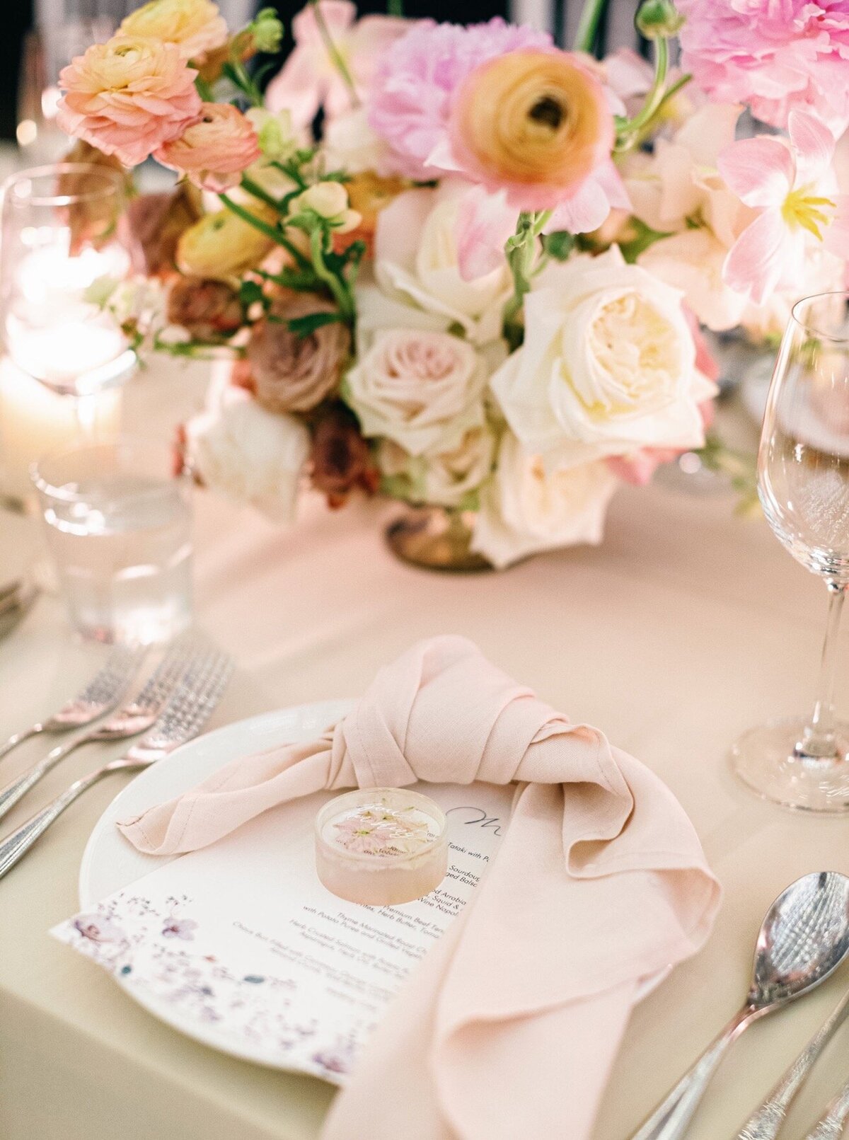 Wedding Reception Table Details - The Wedding Company