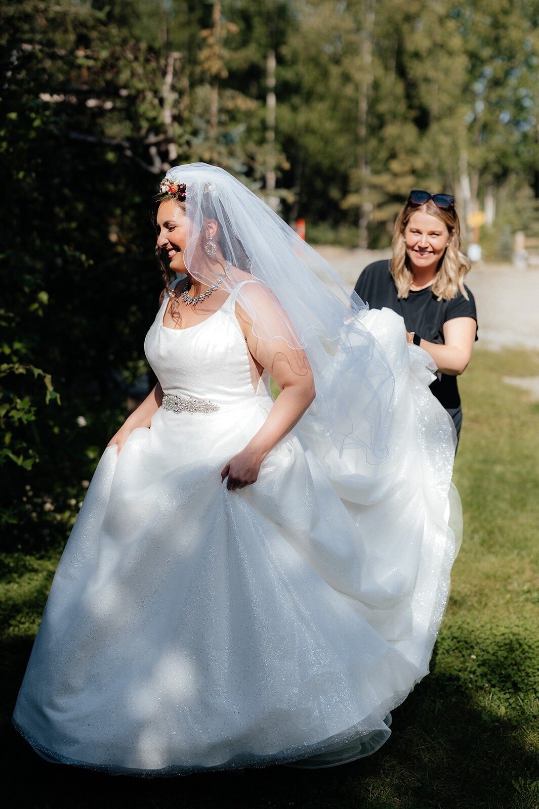 Haley + Brian Holding Dress