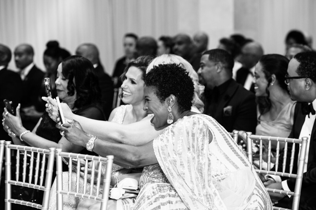 southern-exchange-ballroom-atlanta-wedding-guests-laughing