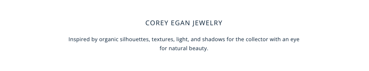Corey Egan - Brand Messaging - Homepage Callout