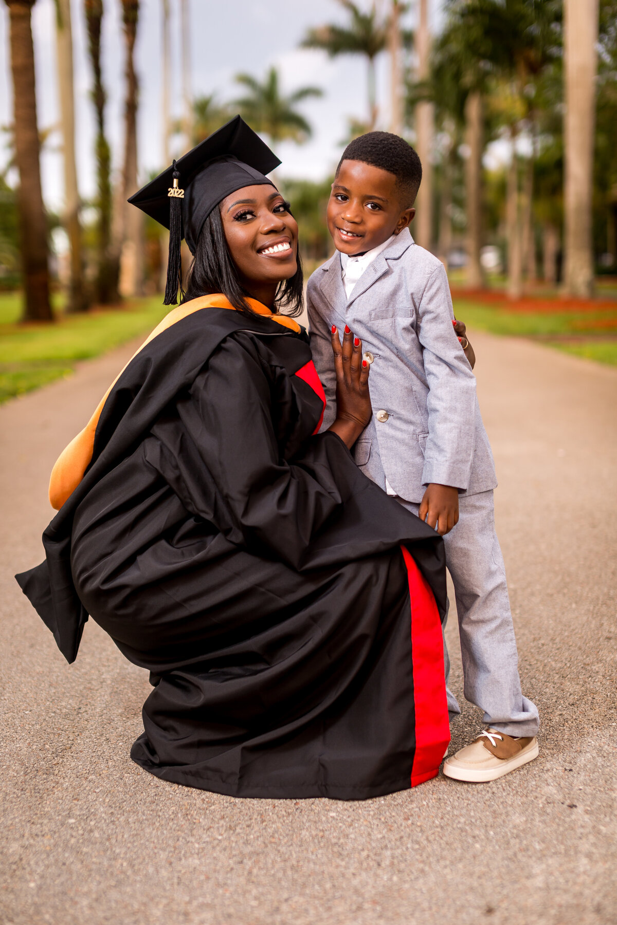 Miami Black Mother Graduate