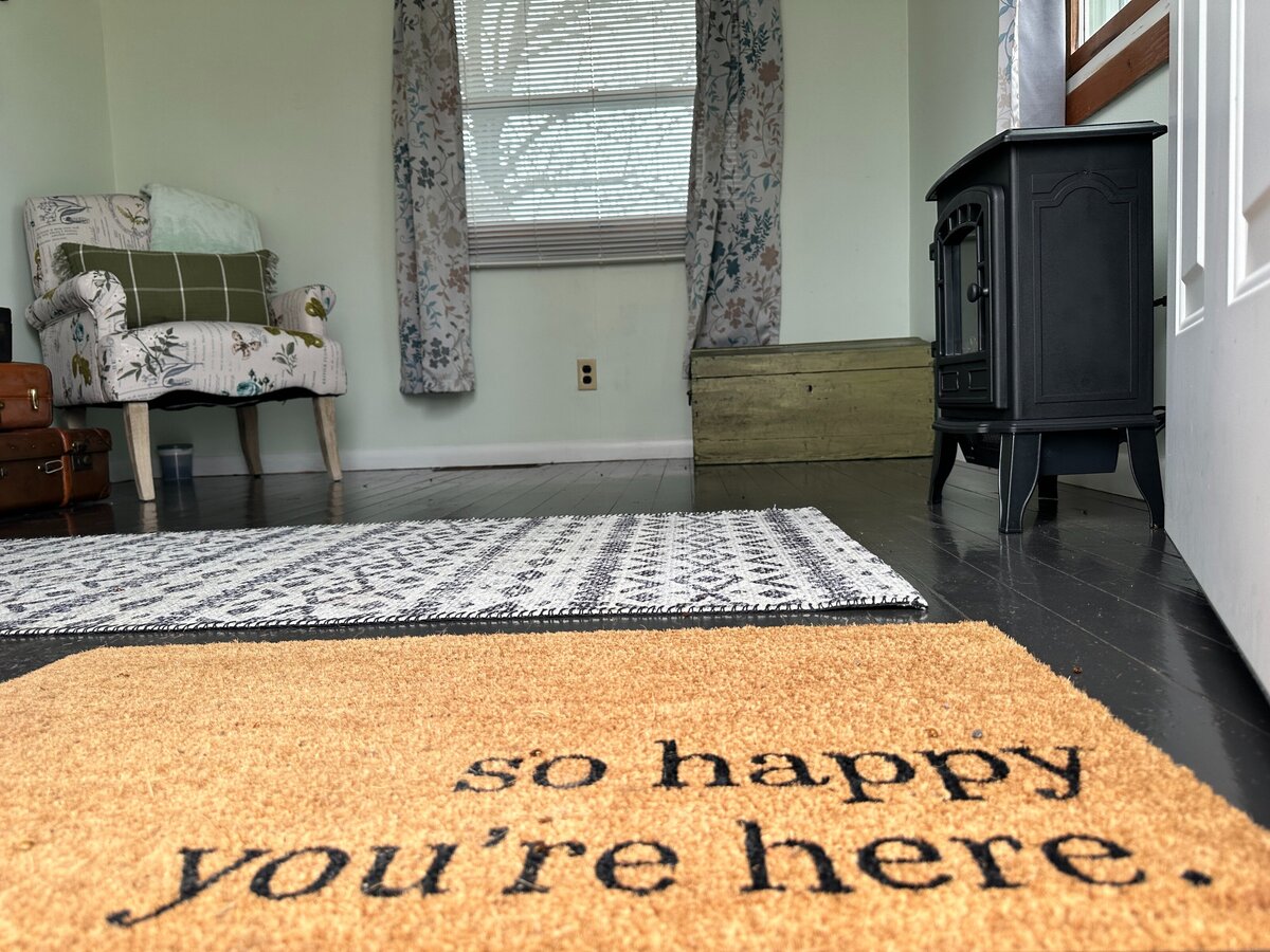 holmes county ohio airbnb welcome mat