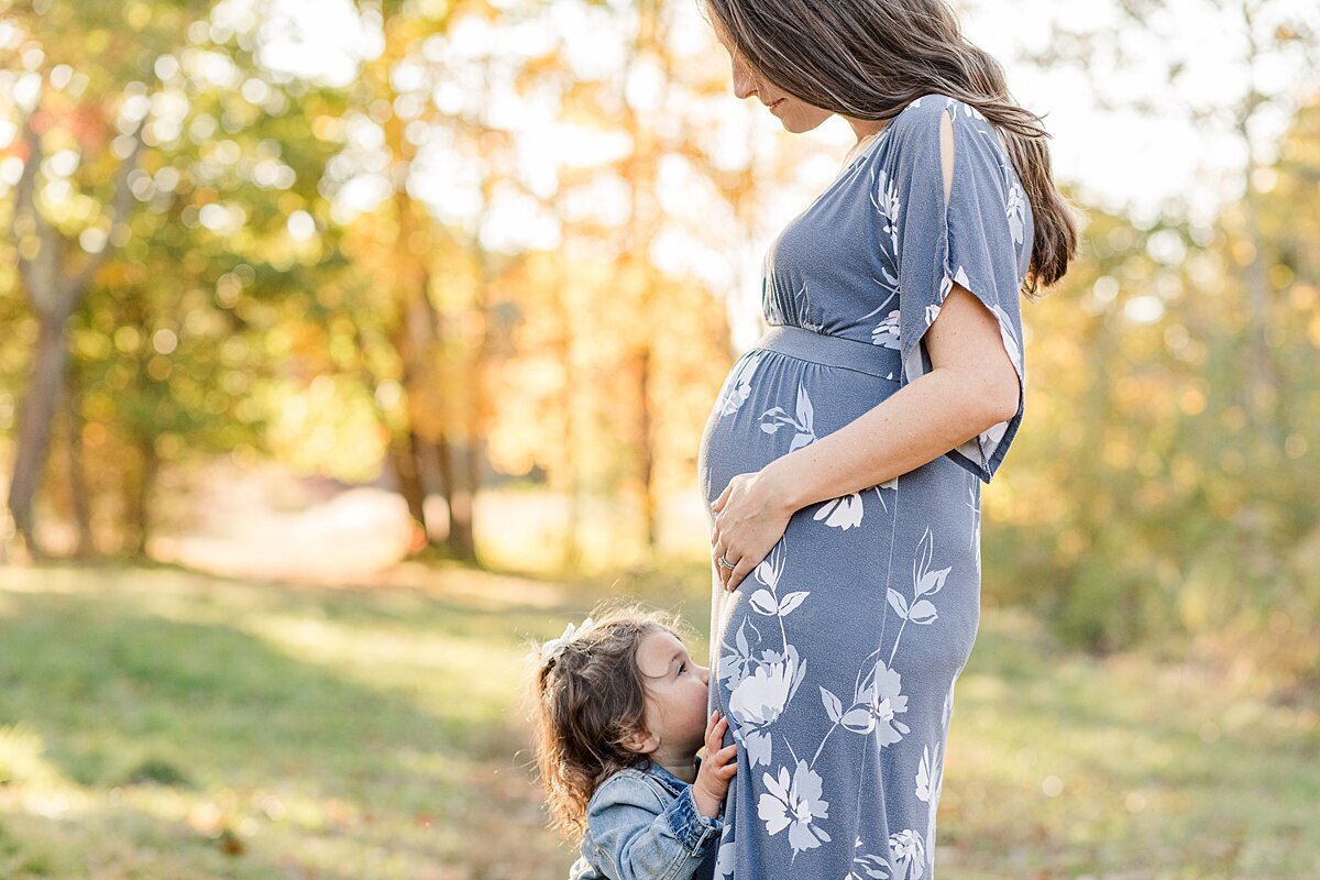 Wayland Maternity Photo Session with Sara Sniderman Photography  at Greenway Conservation Land, Wayland Massachusetts
