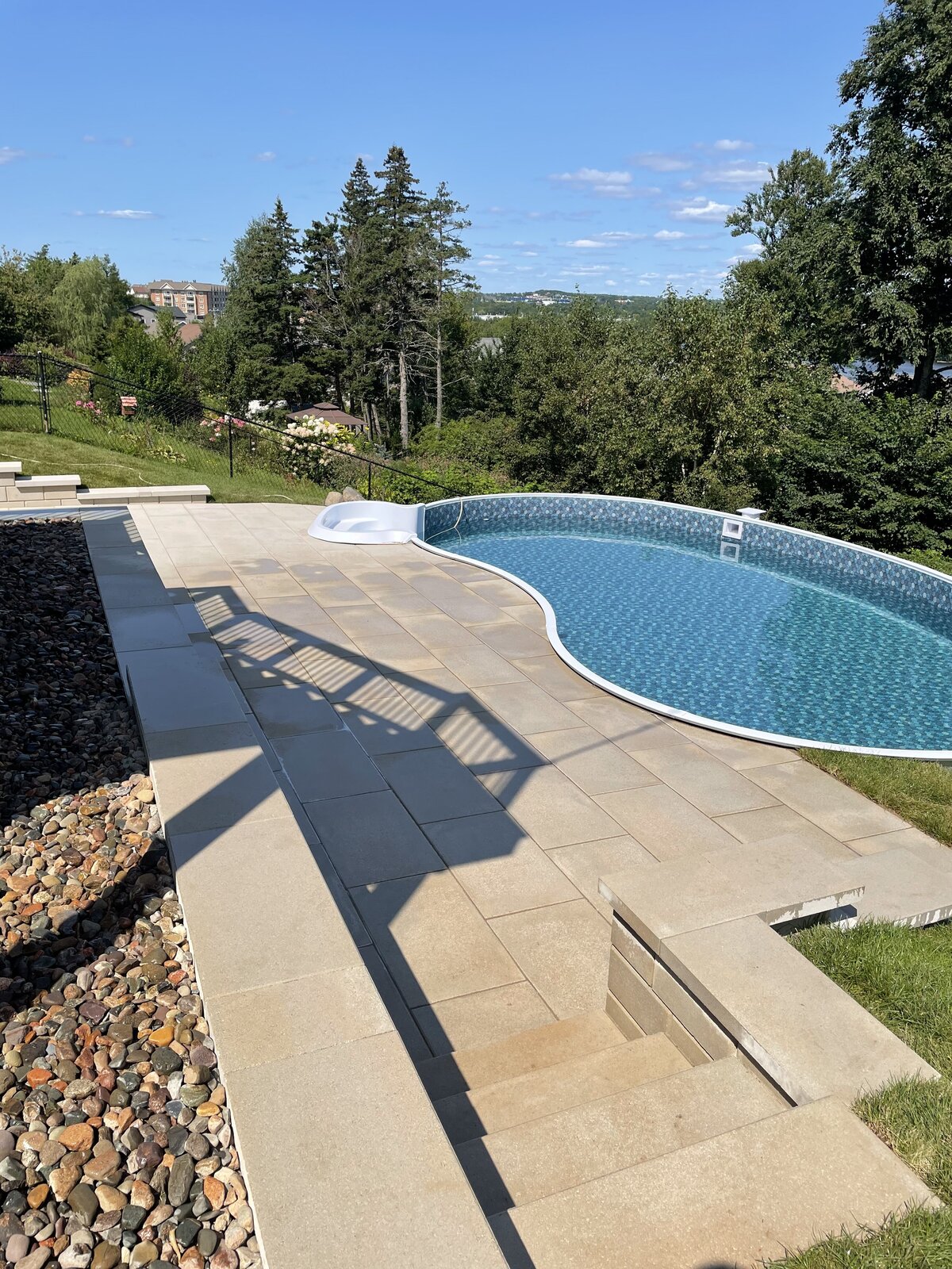 Ground Down Land Management - Halifax Excavation Services - Stone Landscaping for Swimming Pools and Patio Work