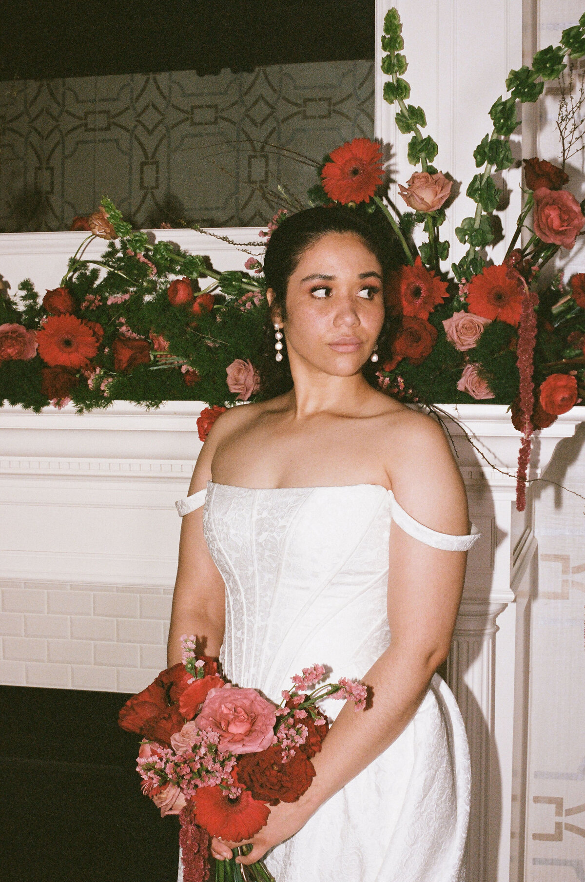 Dark and Romantic Wedding Flowers