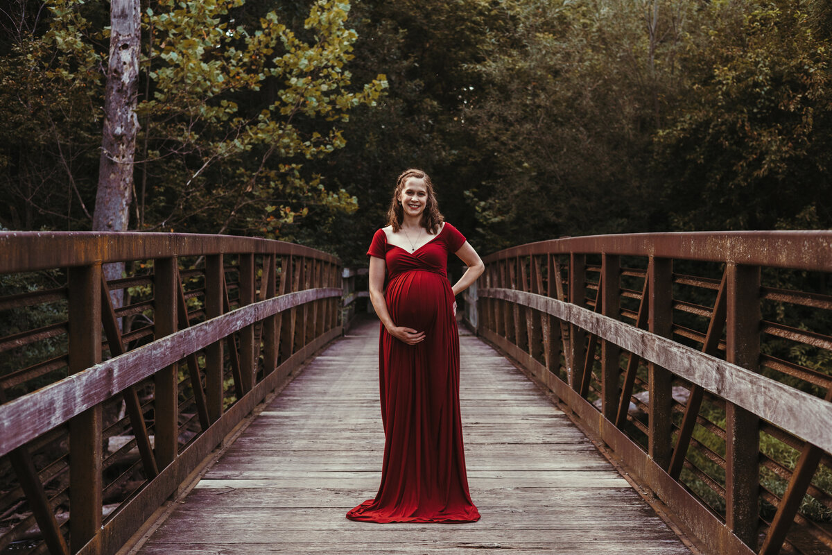 maternity photos anderson