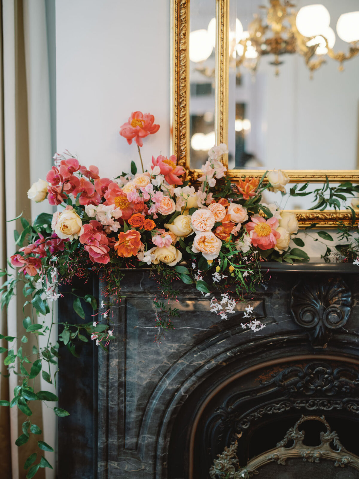 Stephanie and Jacob's colorful Derbes Mansion Wedding
