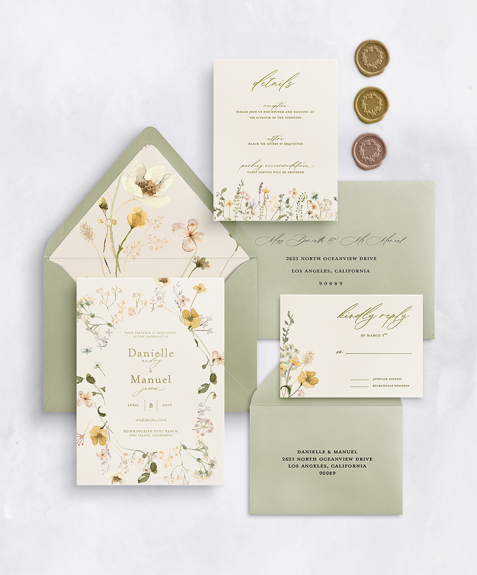 Watercolor-Letterpress-Wedding-Invitation-Suite