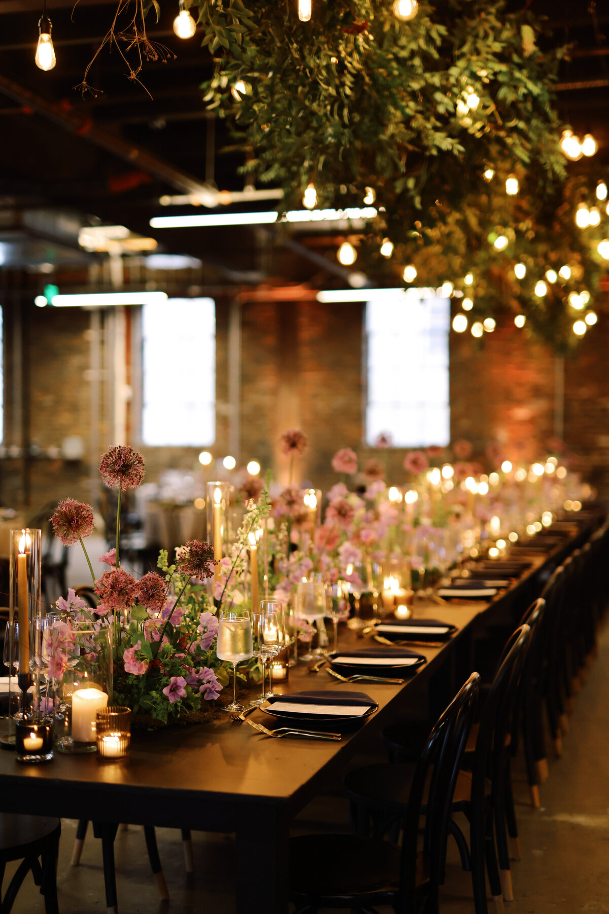 Initmate Wedding Reception at Autoshop in Washington DC 13