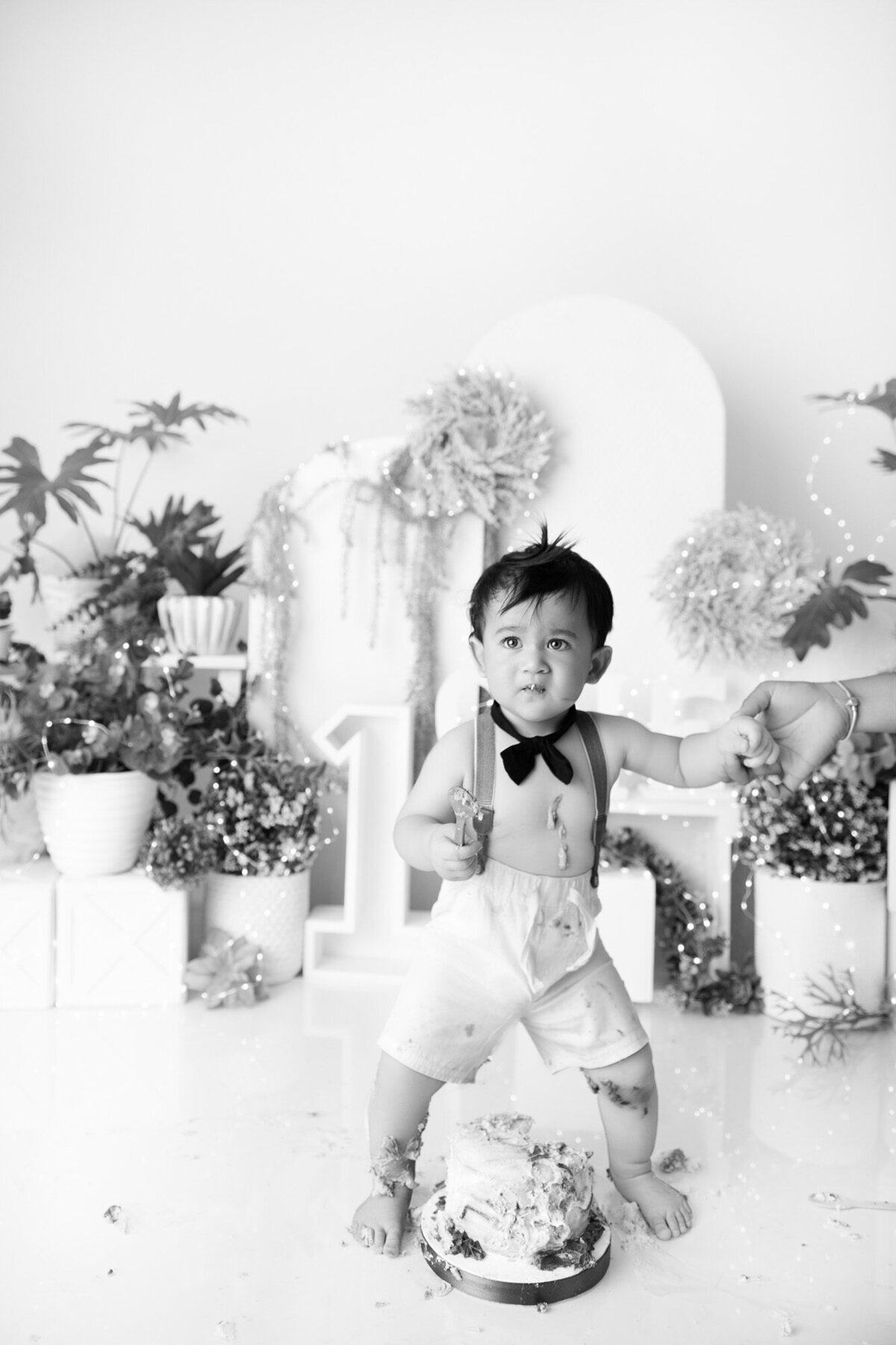 smash the cake and milk bath