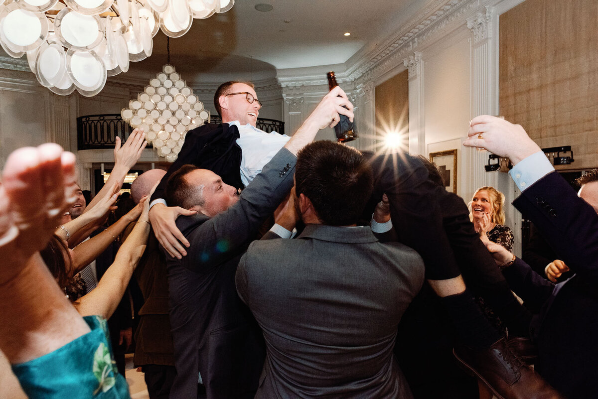 dance recepetion at Washington DC wedding at patterson mansion
