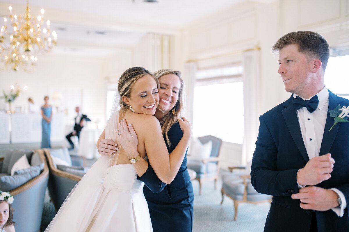 Natalie + Matthew Putman Wedding - Turtle Point Yacht and Country Club - Trolley and Reception Reveal-63