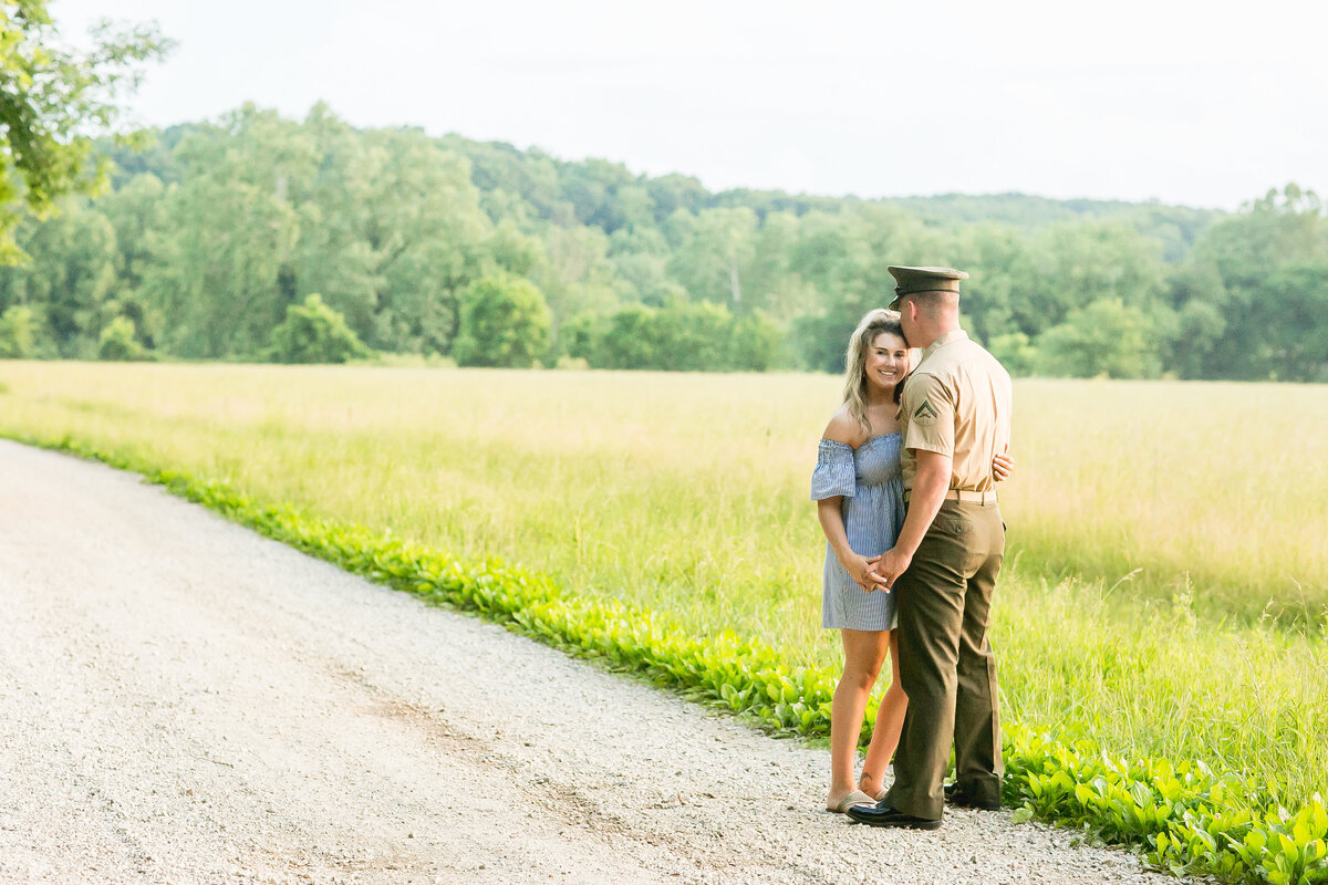marine corps country richmond virginia engagement session military summer june (177 of 247)