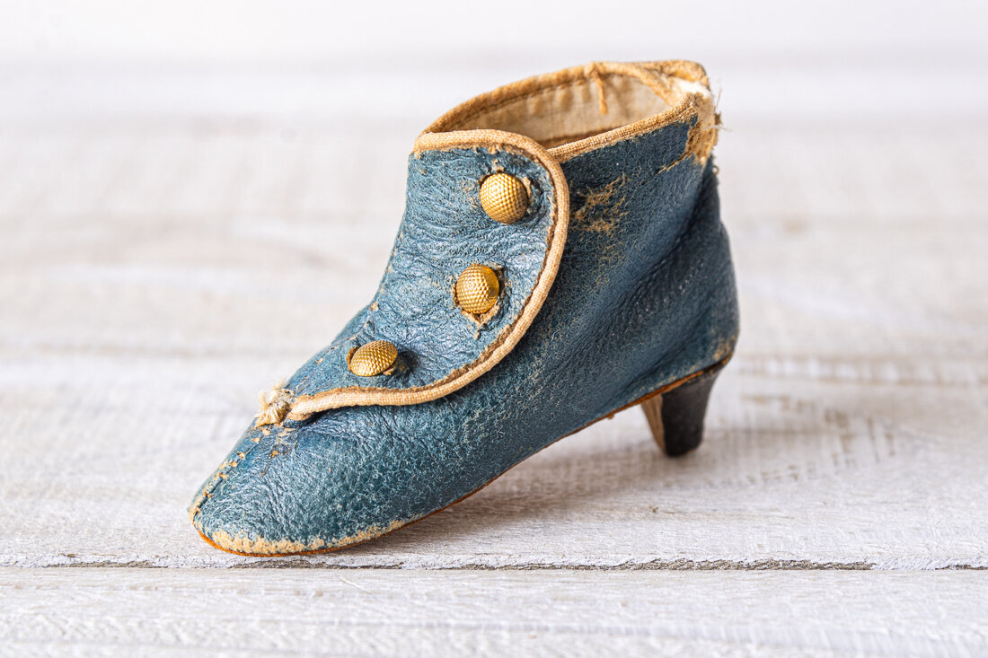 Blue-Leather-Doll-Shoe-7793