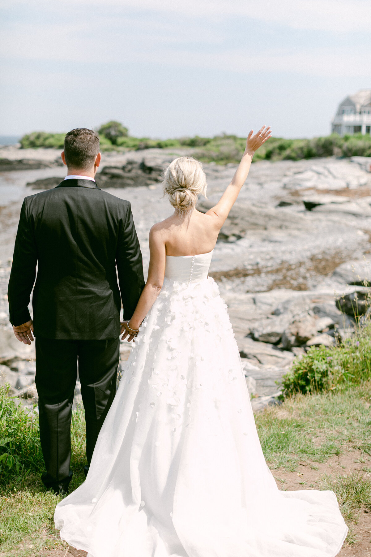 A Luxury Coastal Wedding in Prouts Neck in Scarborough, Maine  _-9703