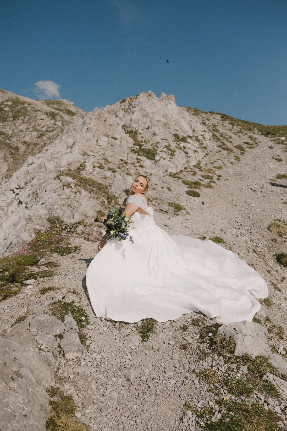 Berghochzeit Intime Hochzeit zu zweit Fotograf Salzburg