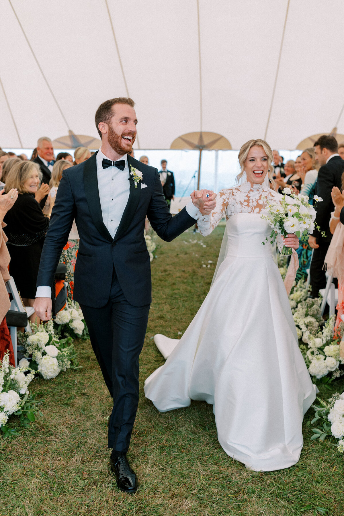 Martha's Vineyard Edgartown Private Estate Wedding Photos-Halie Child Photography-74
