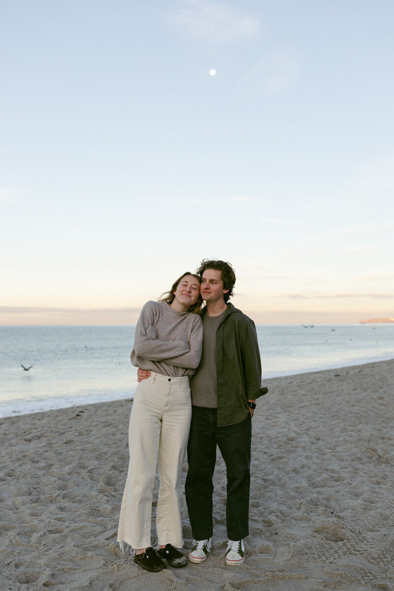 A couple session in San Clemente, CA at sunrise