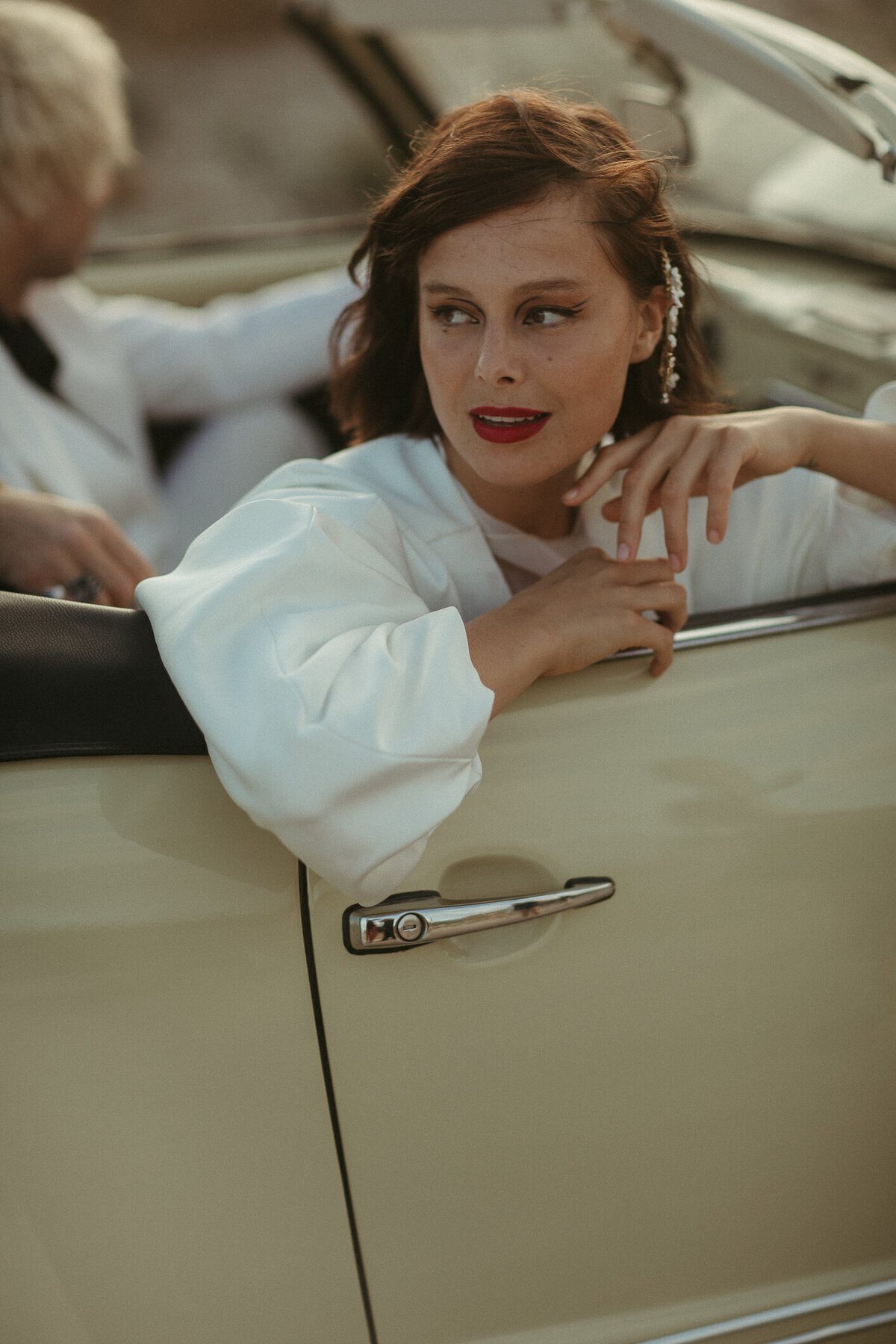 Vintage Car Elopement Couple Session-20