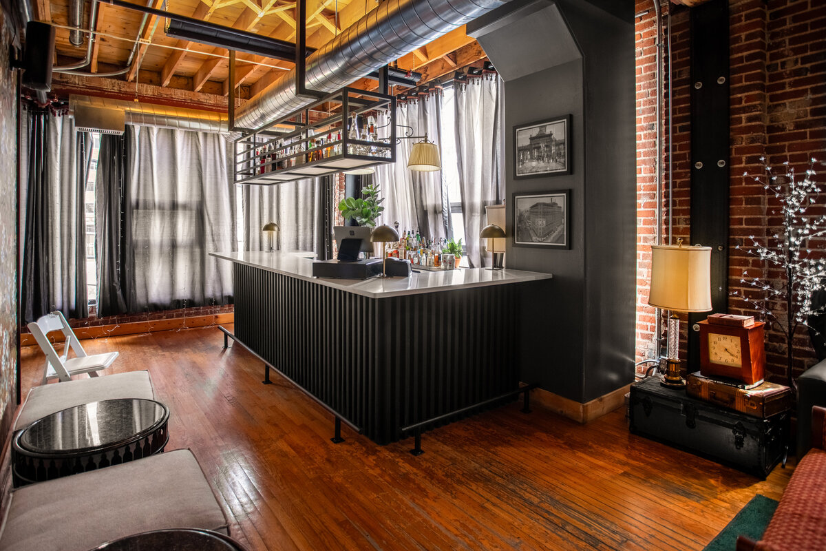 The third bar at the 540 Room located in Denver, Colorado.