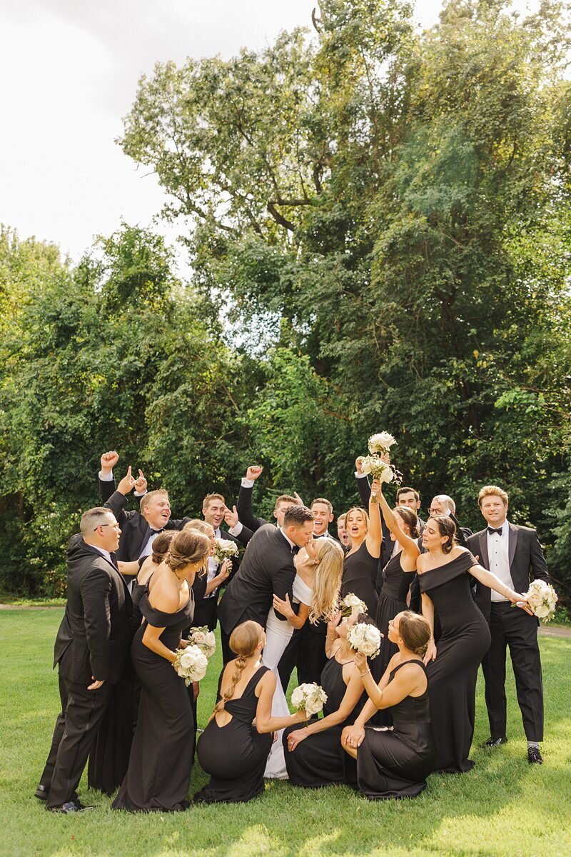 Wedding Party Portraits at Evansville Country Club150