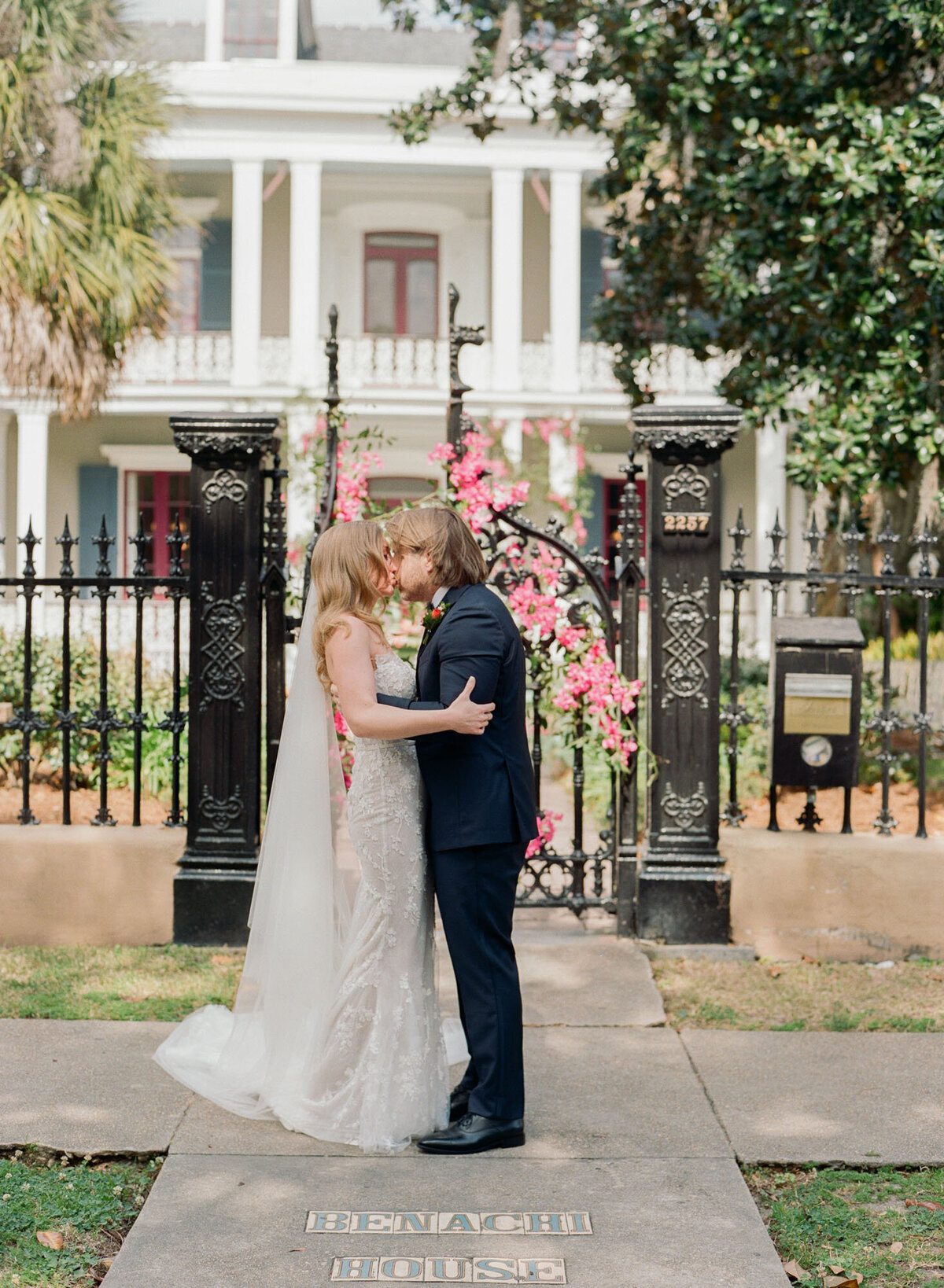 Stephanie and Jacob's colorful Derbes Mansion Wedding