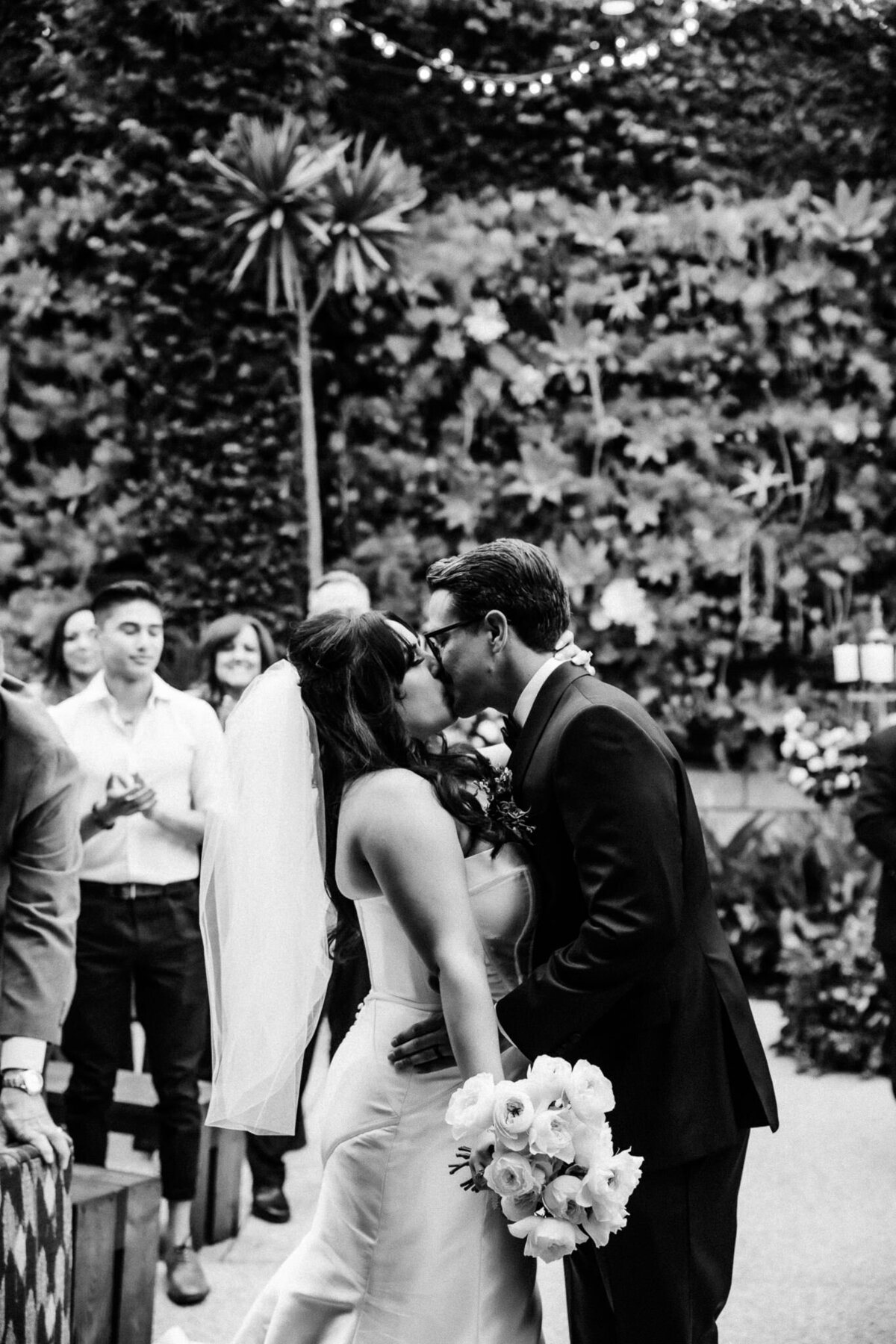 Archer Inspired Photography - Christina and Jake Wedding - Smog Shoppe Los Angeles - Ceremony-252