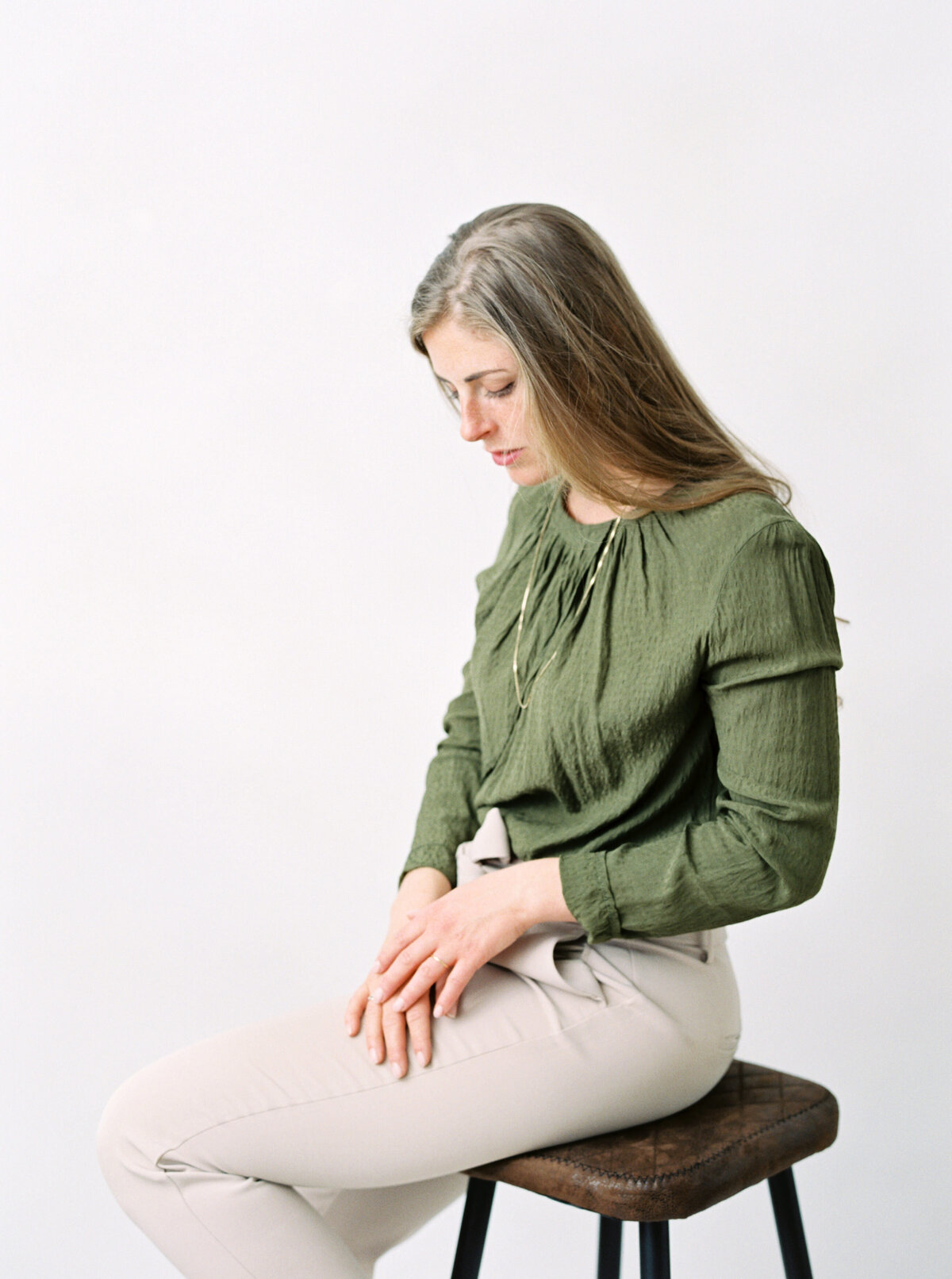 In-studio portrait photography session in Naters, Valais, Switzerland - 2