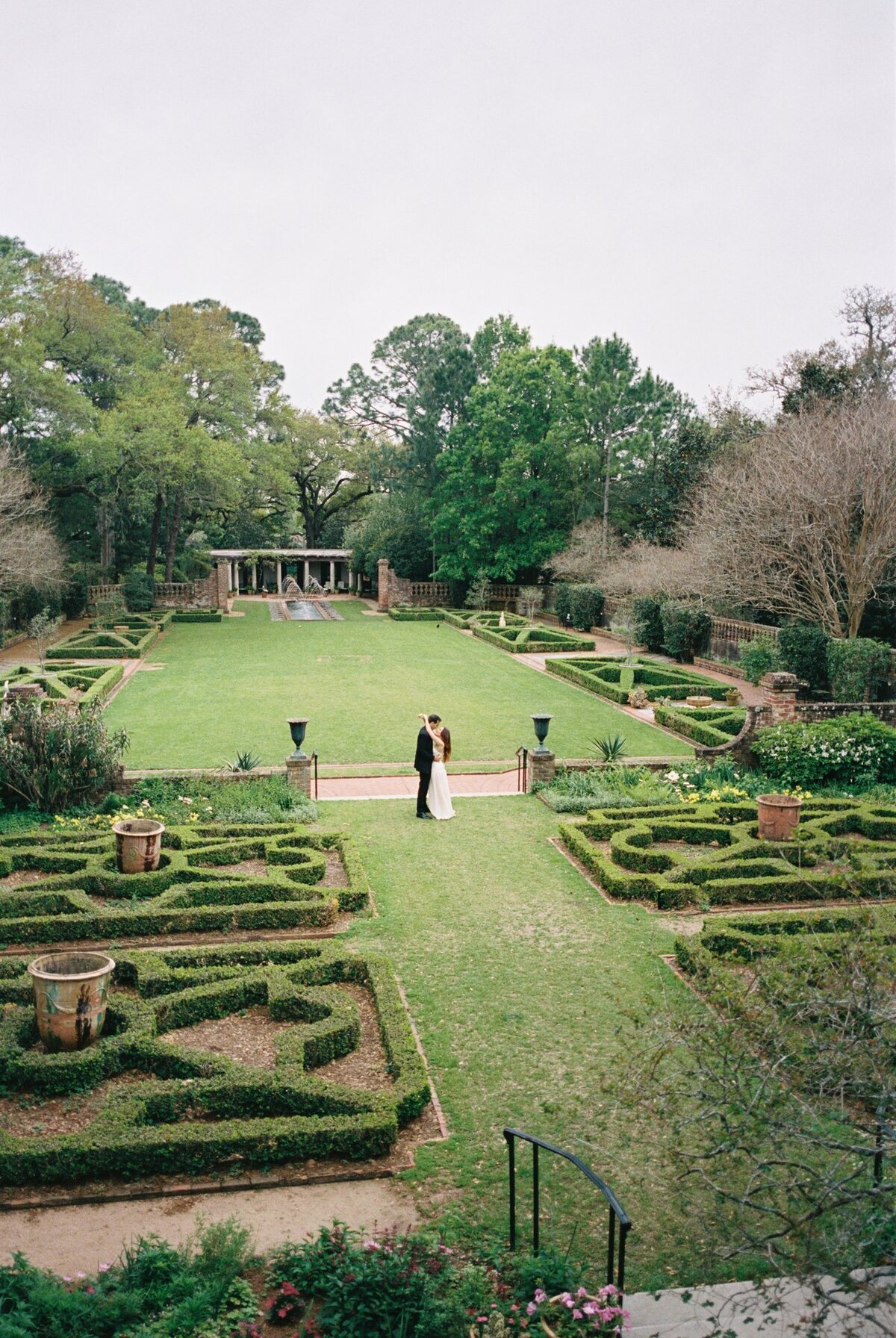 Engagements at Longue Vue House and Gardens in New Orleans, LA.