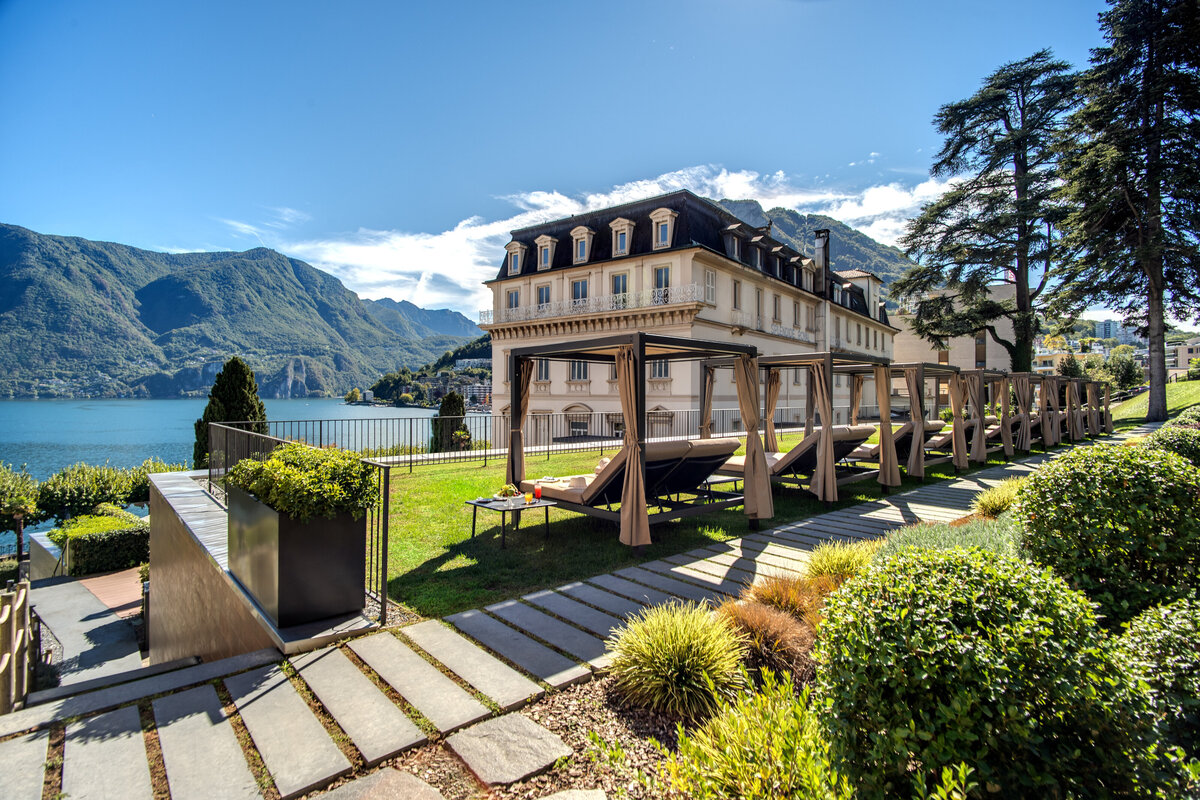 Waterstone - Hotel Splendide Royal - Lugano - Luxury Boutique Hotel - Sun deck