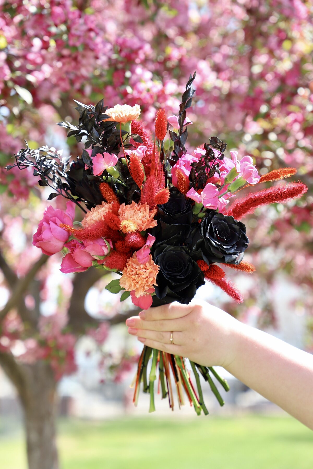 Black Roses Bouquet