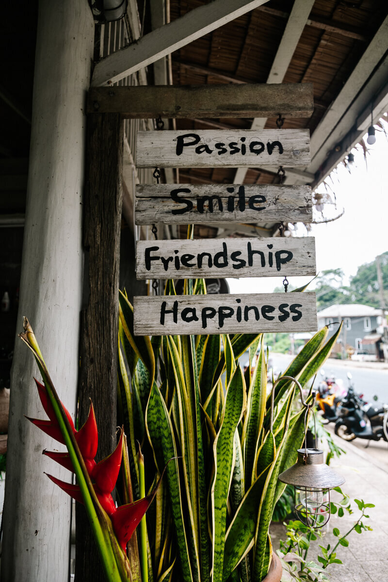 Thailand vibes.