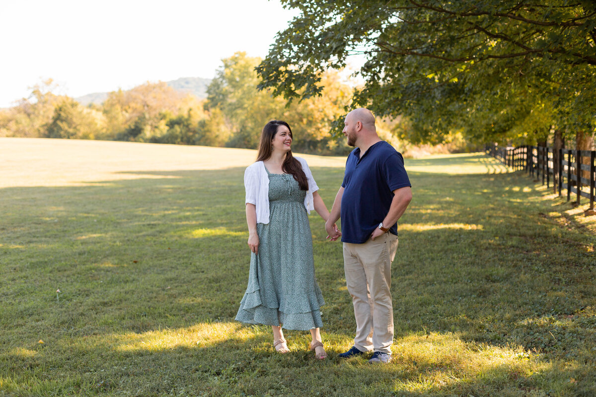 Brentwood Tennessee Marcella Vivrette Park Engagement Photography