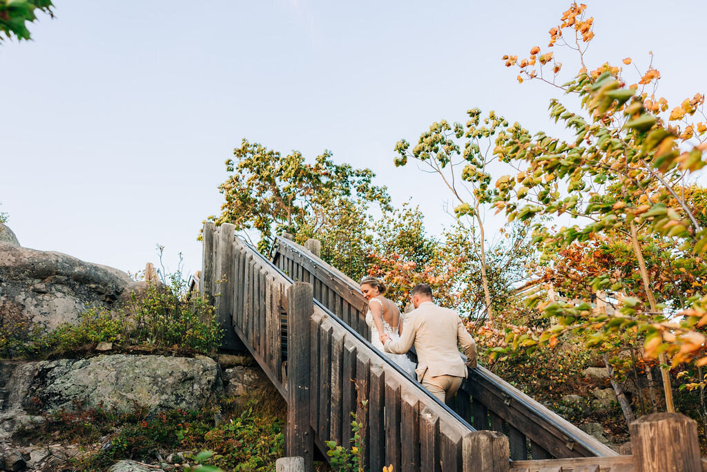 Allie and Ben Sugarloaf Mountain 26