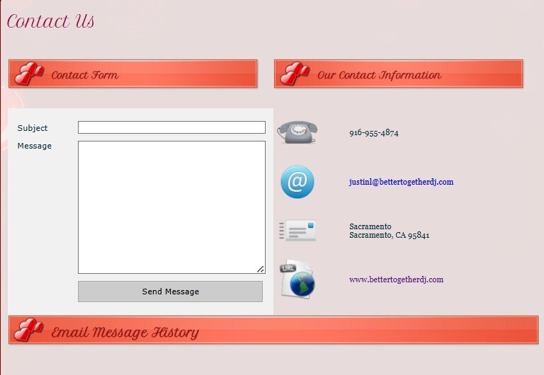 Easy Contact page