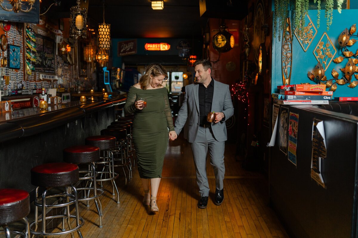 Bay View Blackbird Bar Engagement Photos-5