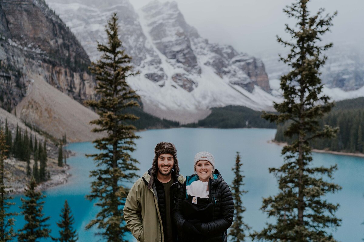 Jonny Gouldstone at moraine lake with family-1