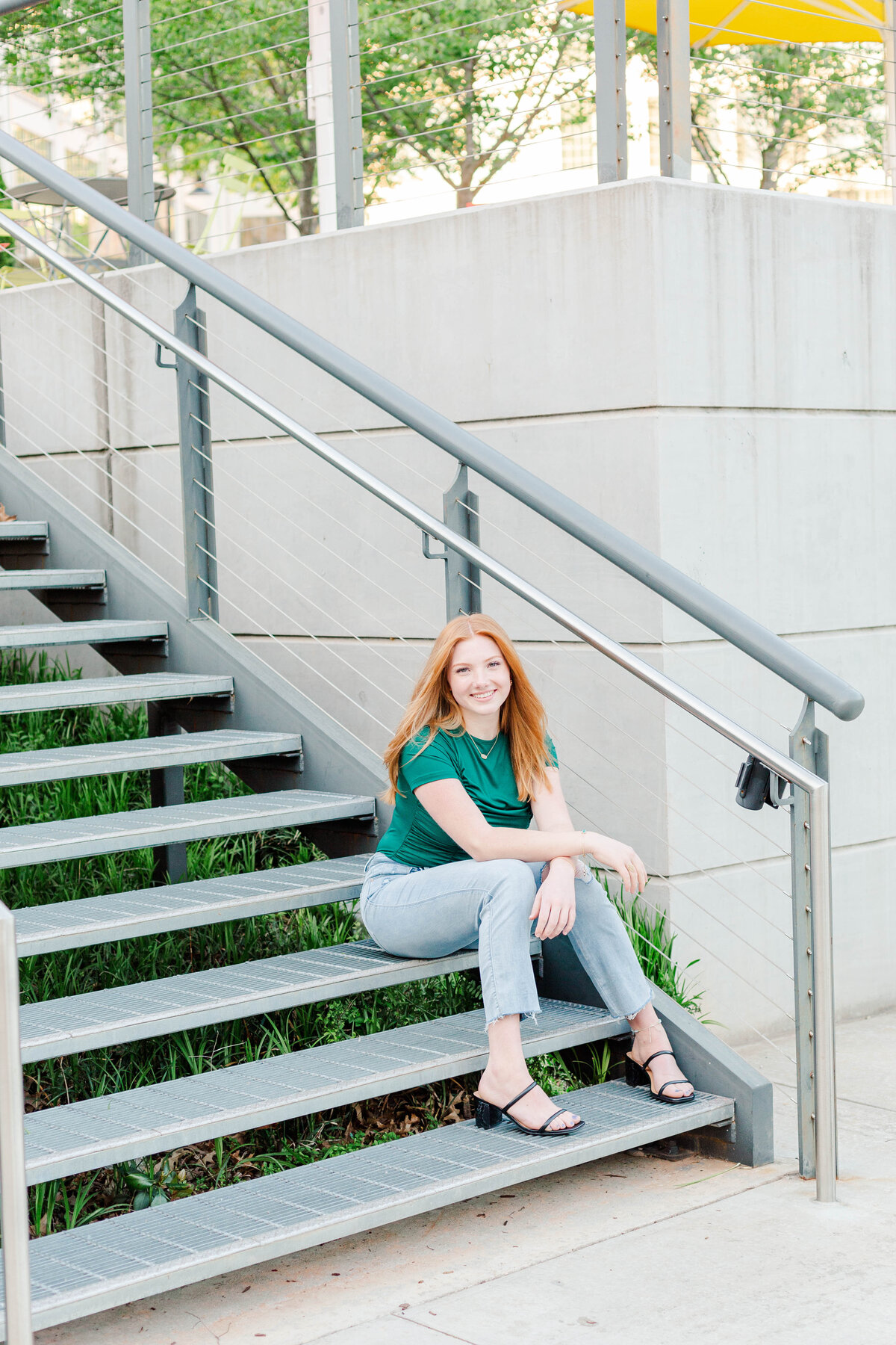 Senior girl at Bailey Park 