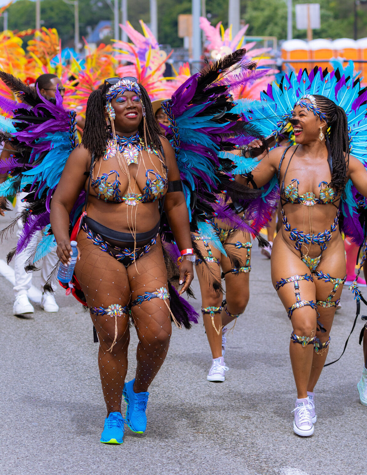Photos of Masqueraders from Toronto Carnival 2023 - Sunlime Mas Band - Medium Band of The Year 2023-229