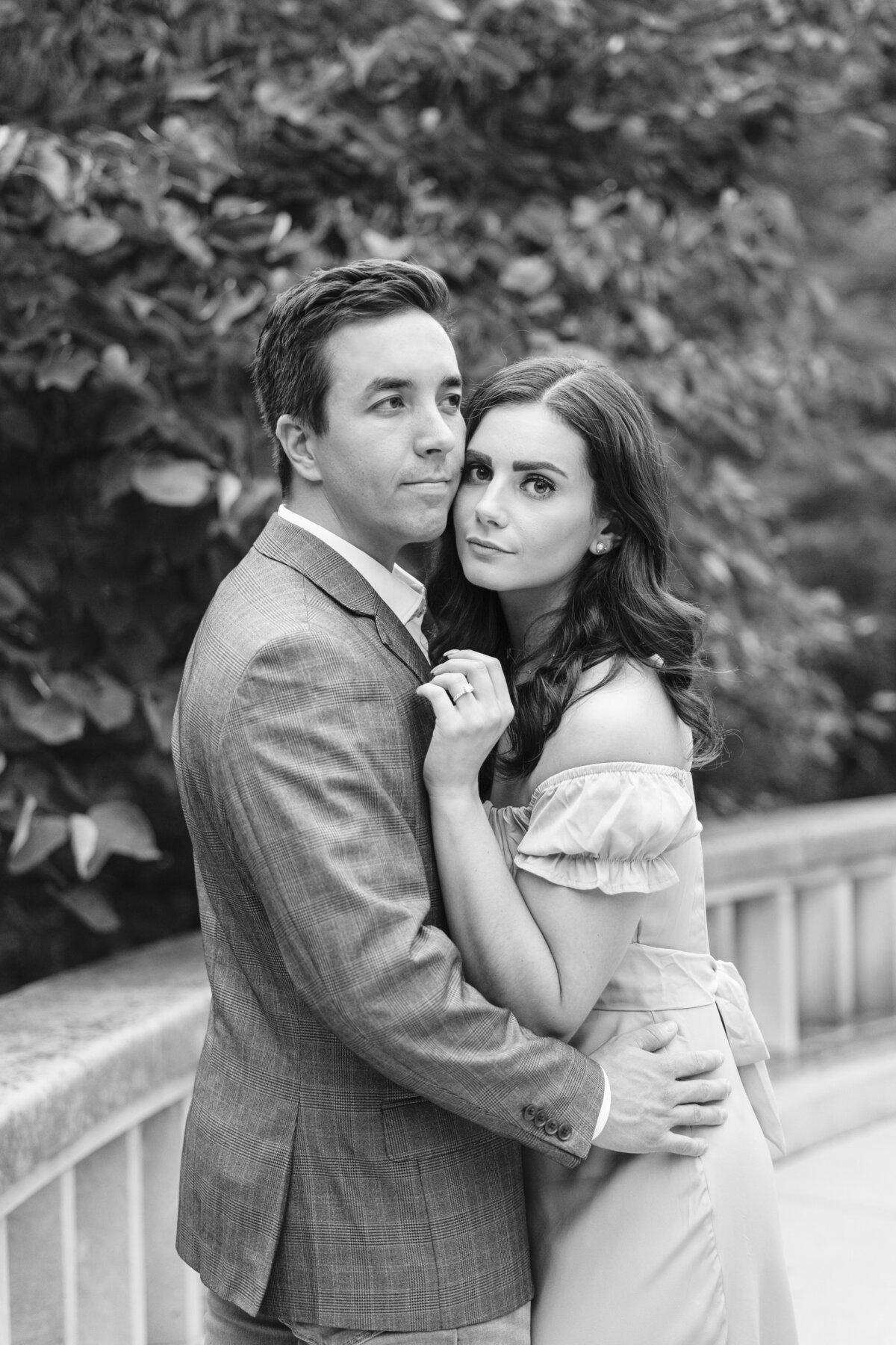 Engagement photos at Cranbrook House and Gardens