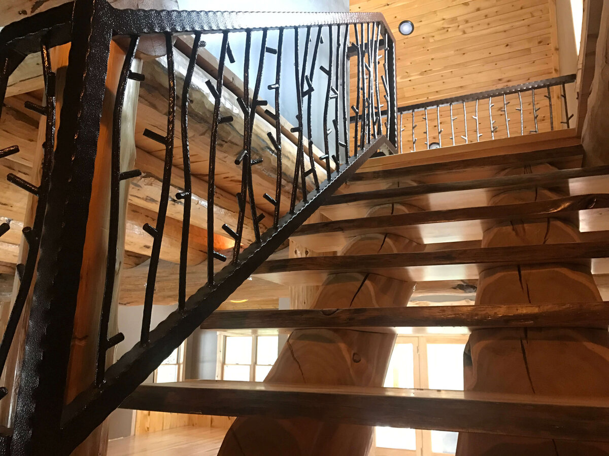 Log Cabin Tree Rail(1)